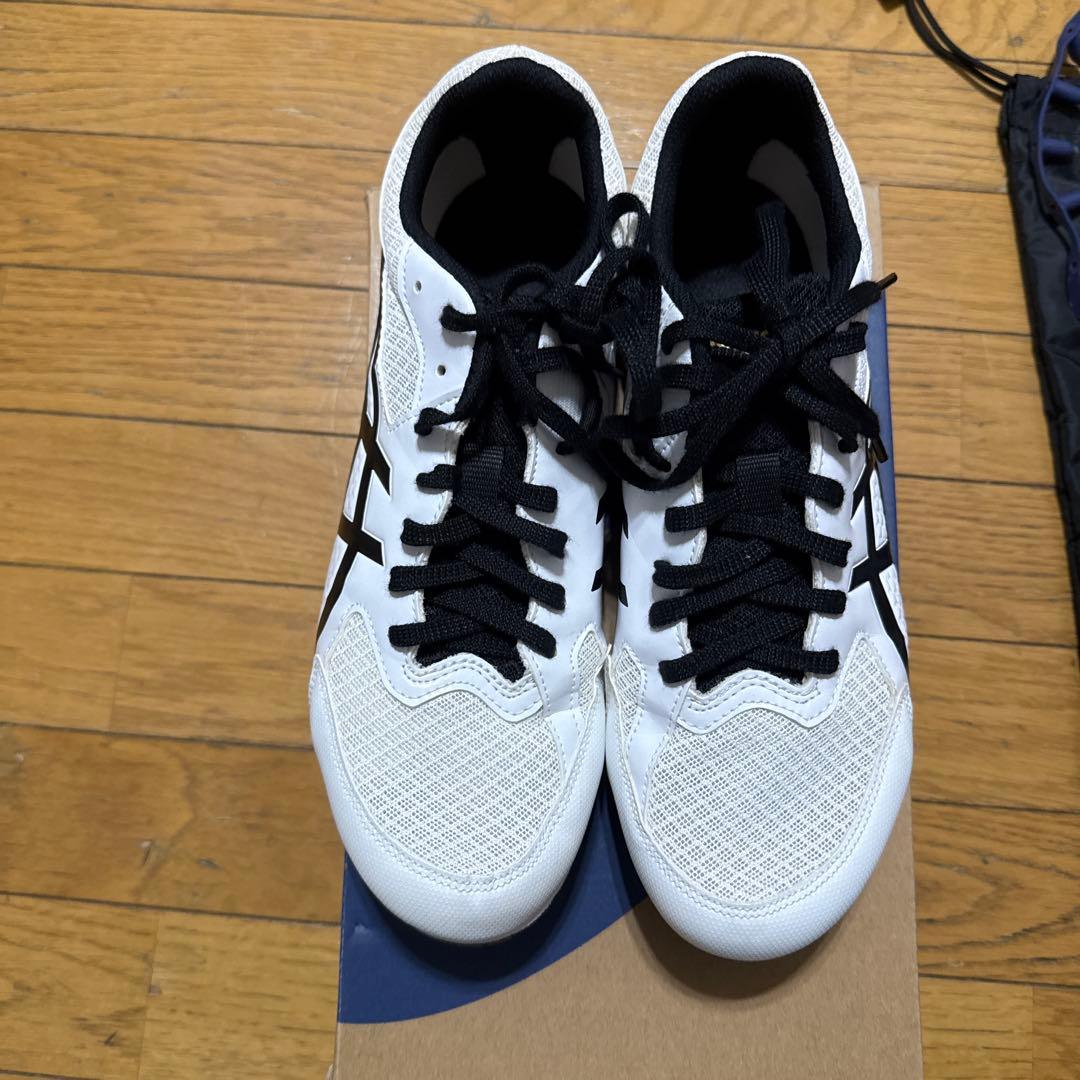 アシックス陸上競技用スパイクセット 27.5 アシックス effort13 美品