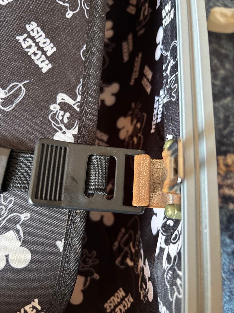 ミッキーマウス キャリーケース イエロー