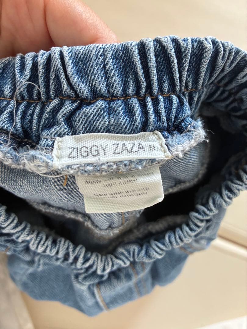 ZIGGY ZAZA suki denim サイズM 3-5Y デニム
