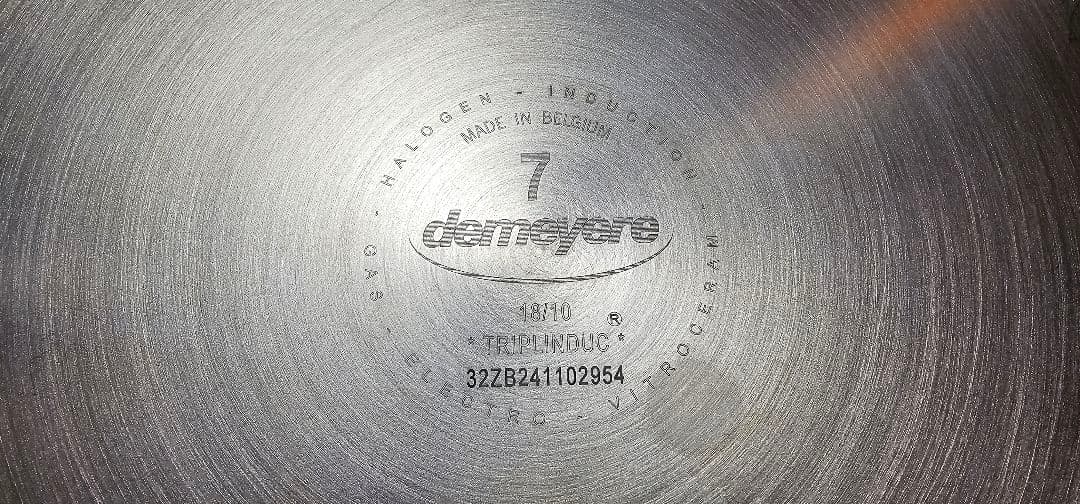 調理器具 Demeyere 28cm 18/10 Stainless Stew pot