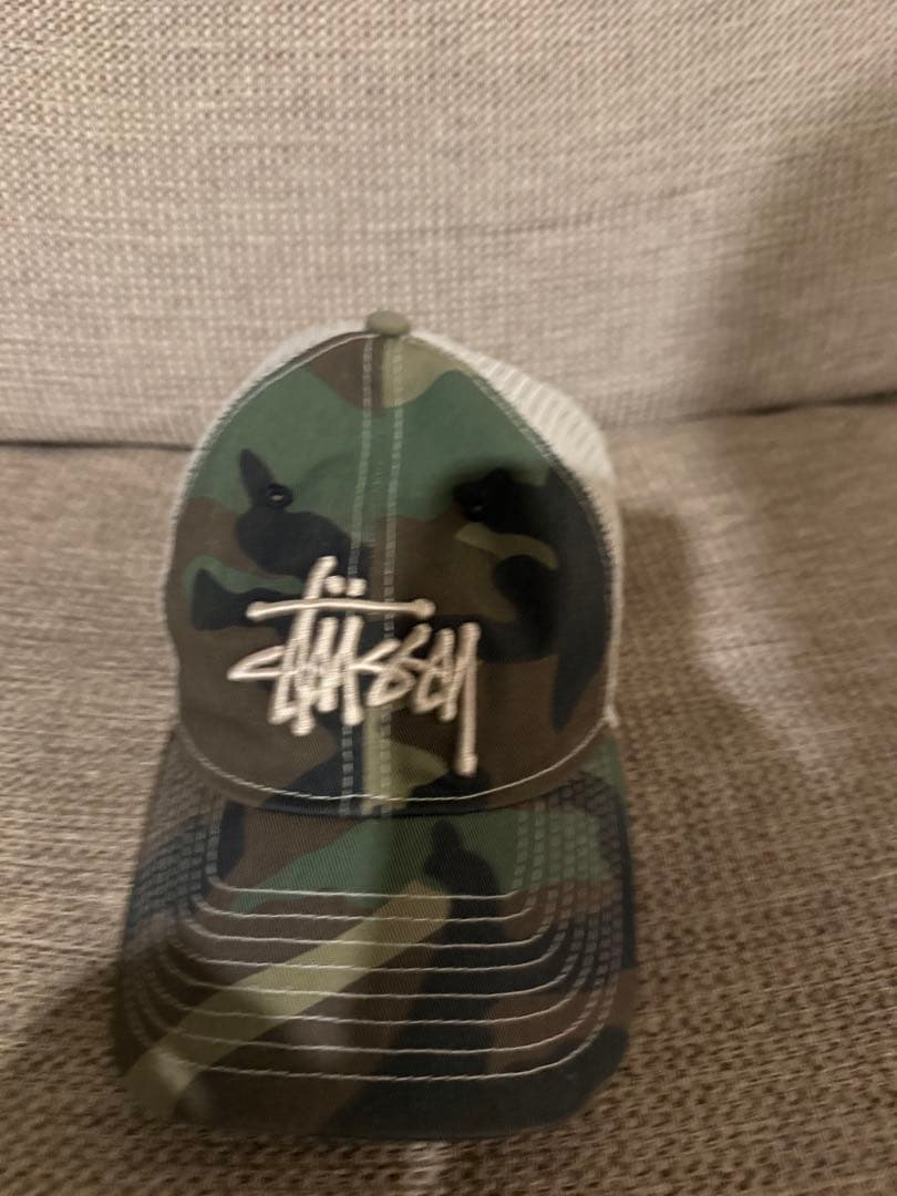 Stussy 9TWENTY カモフラージュキャップ