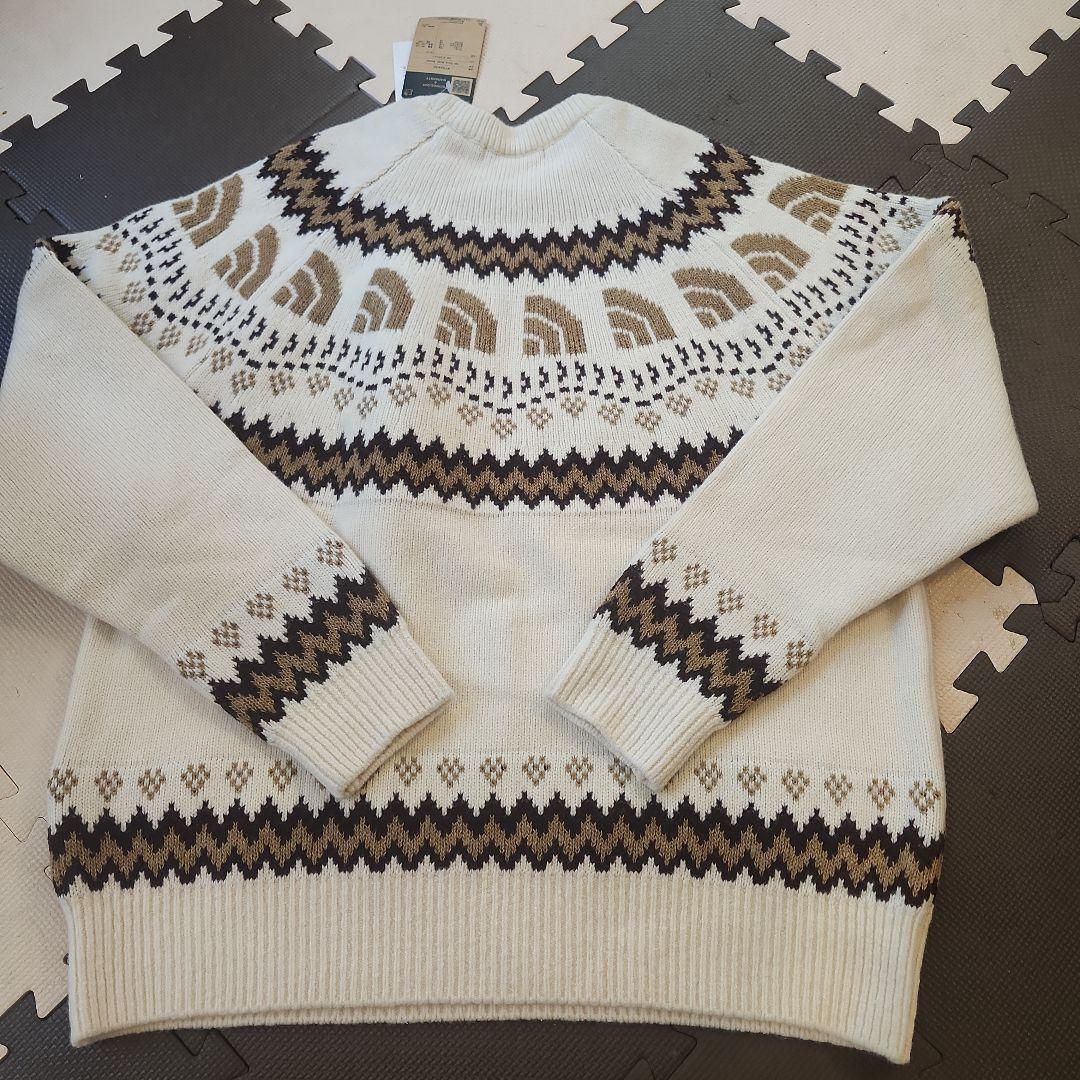 THE NORTH FACE ノースフェイスハーフドームノルディックセーターＸL