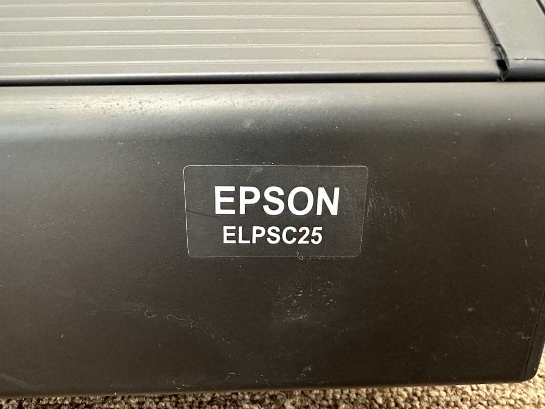 EPSON ELPSC25 90インチ 携帯型ロールスクリーン プロジェクター