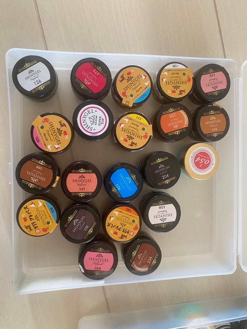 SHINYGEL ジェルネイルセット 多色