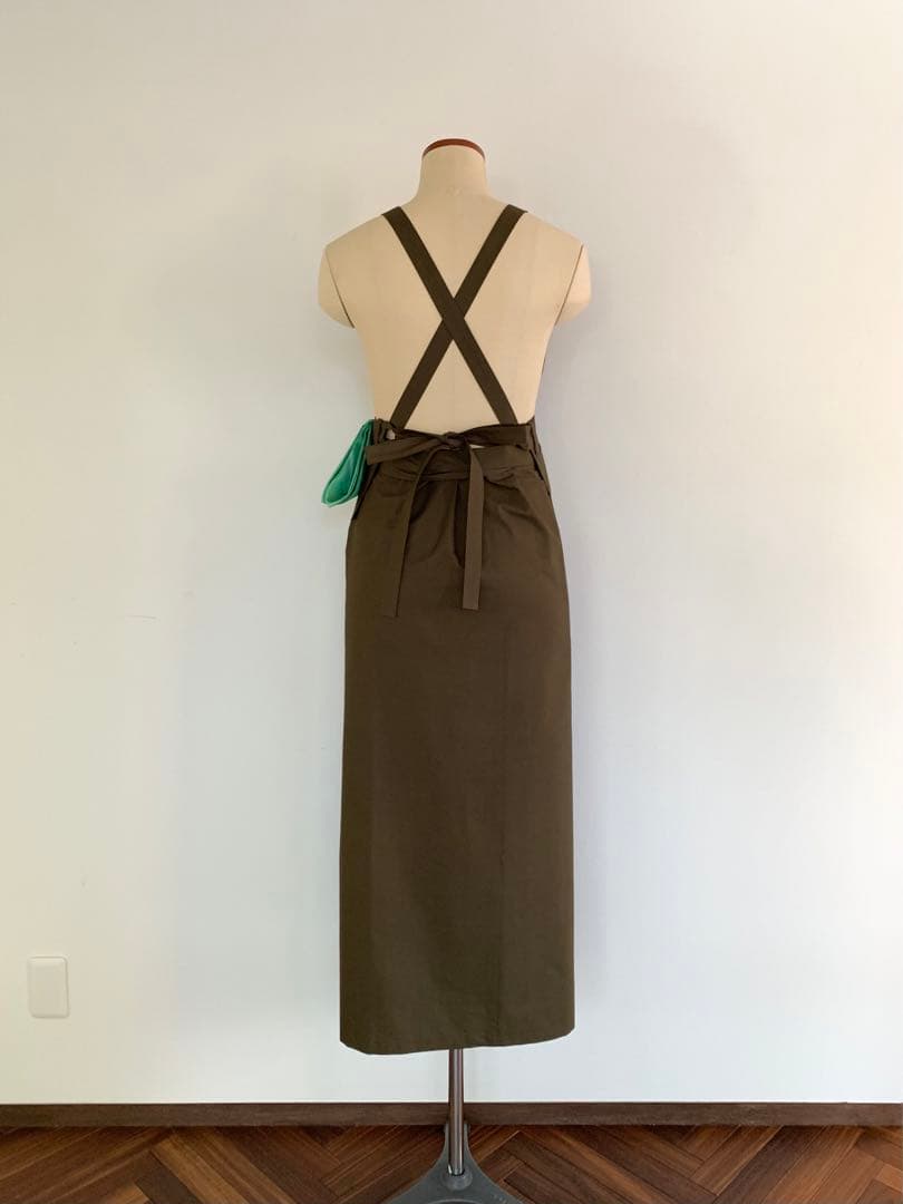 茶道稽古着　二部式　ダークブラウン　cotton混合