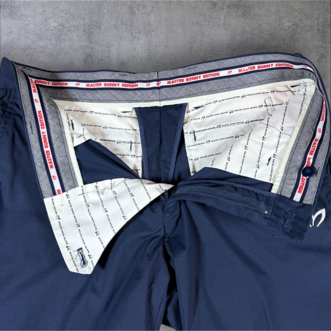 極美品 MASTER BUNNY EDITION マスターバニー パンツ 紺