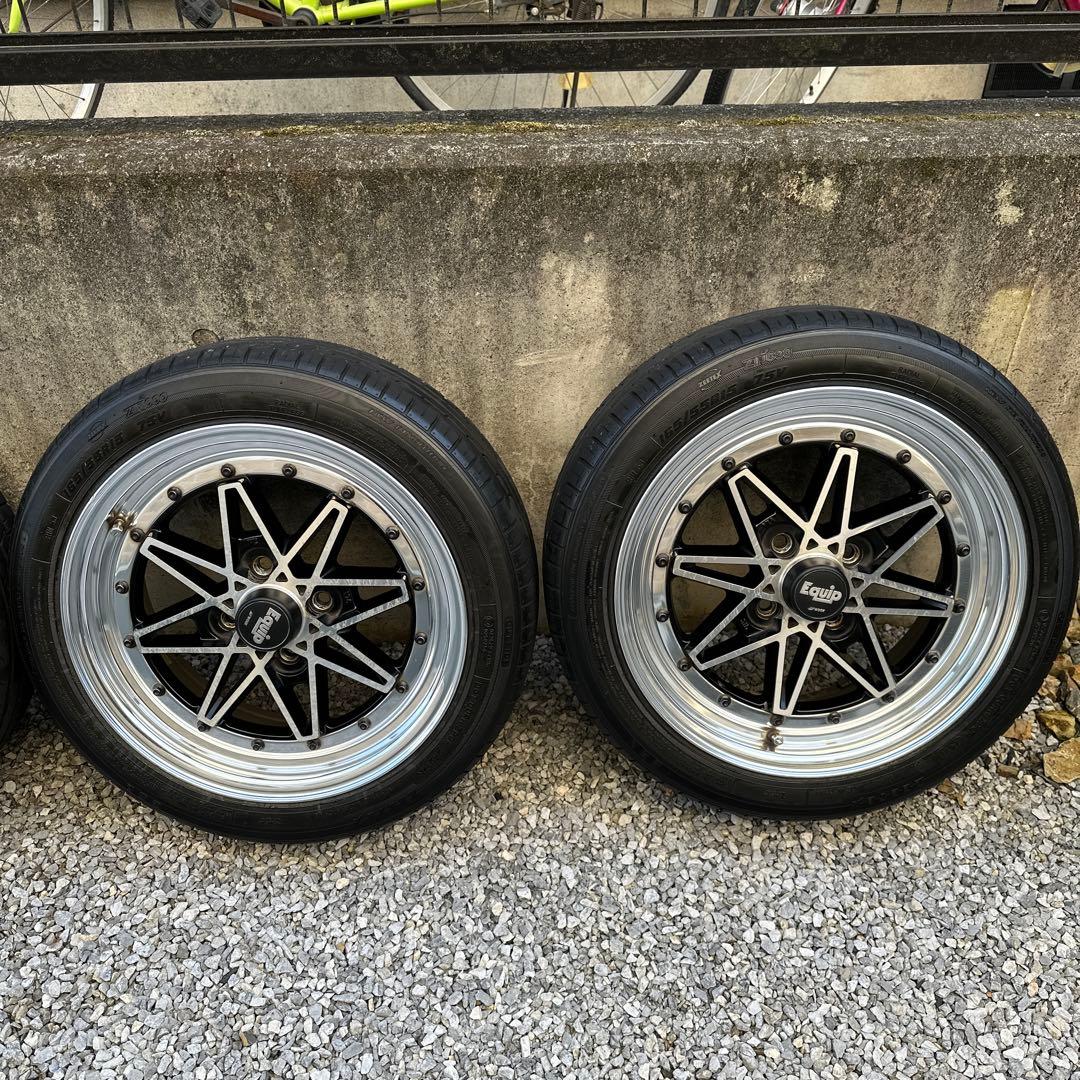 work equip 03 15インチホイールセット　6jプラス32レアサイズ