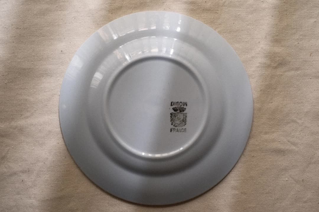 フランスアンティーク｜ディゴワンのプレート（2枚セット）