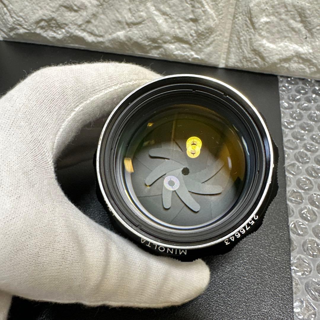 希少　ミノルタ MINOLTA MC ROKKOR-PG F1.2 58mm