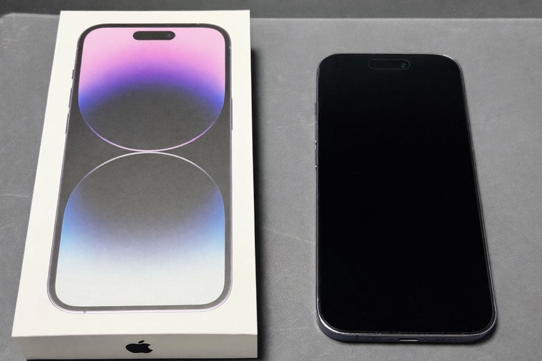 iPhone14 Pro 256GB ディープパープル MQ1E3J/A