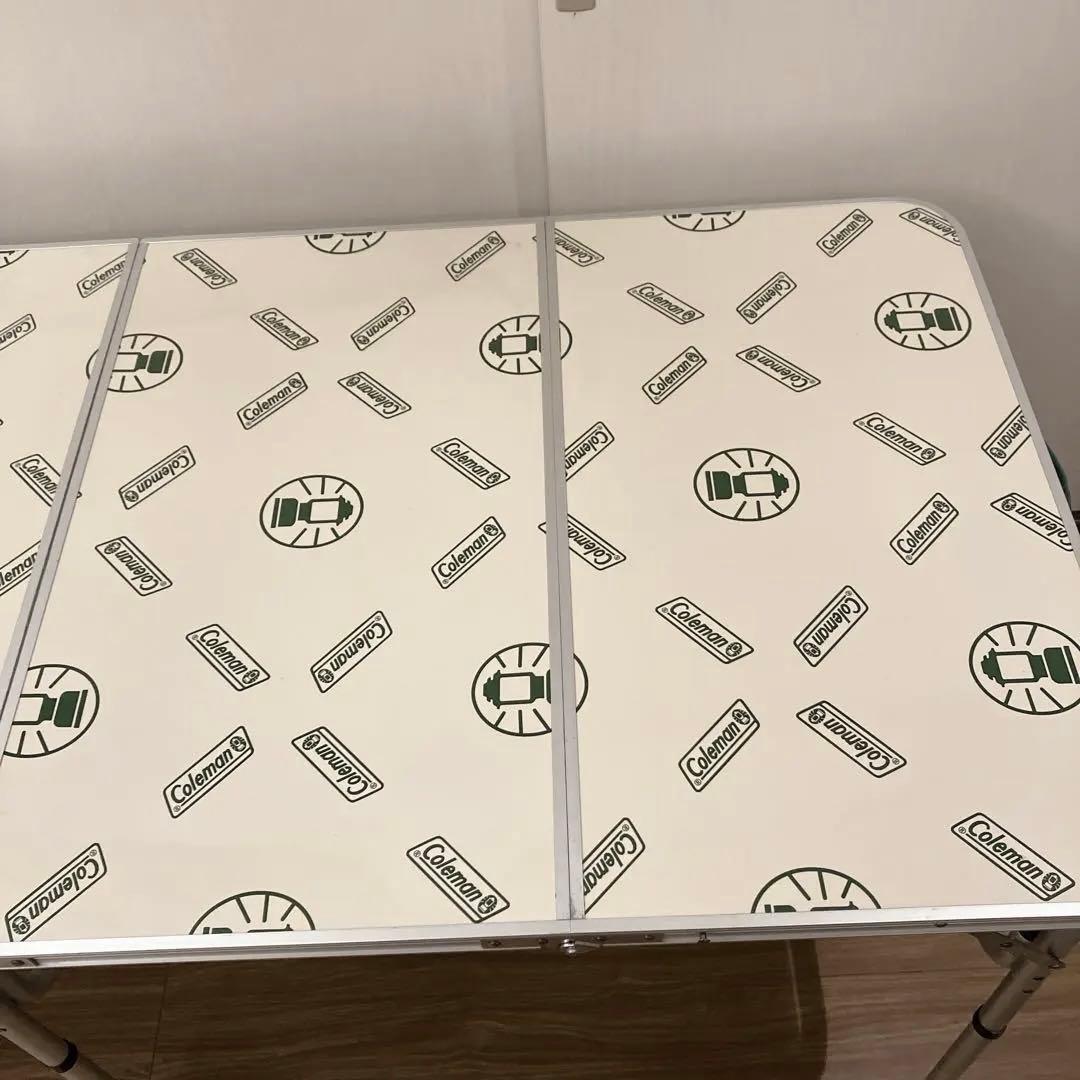 コールマン　Coleman 四つ折りテーブル8 170-5540 高さ調節②