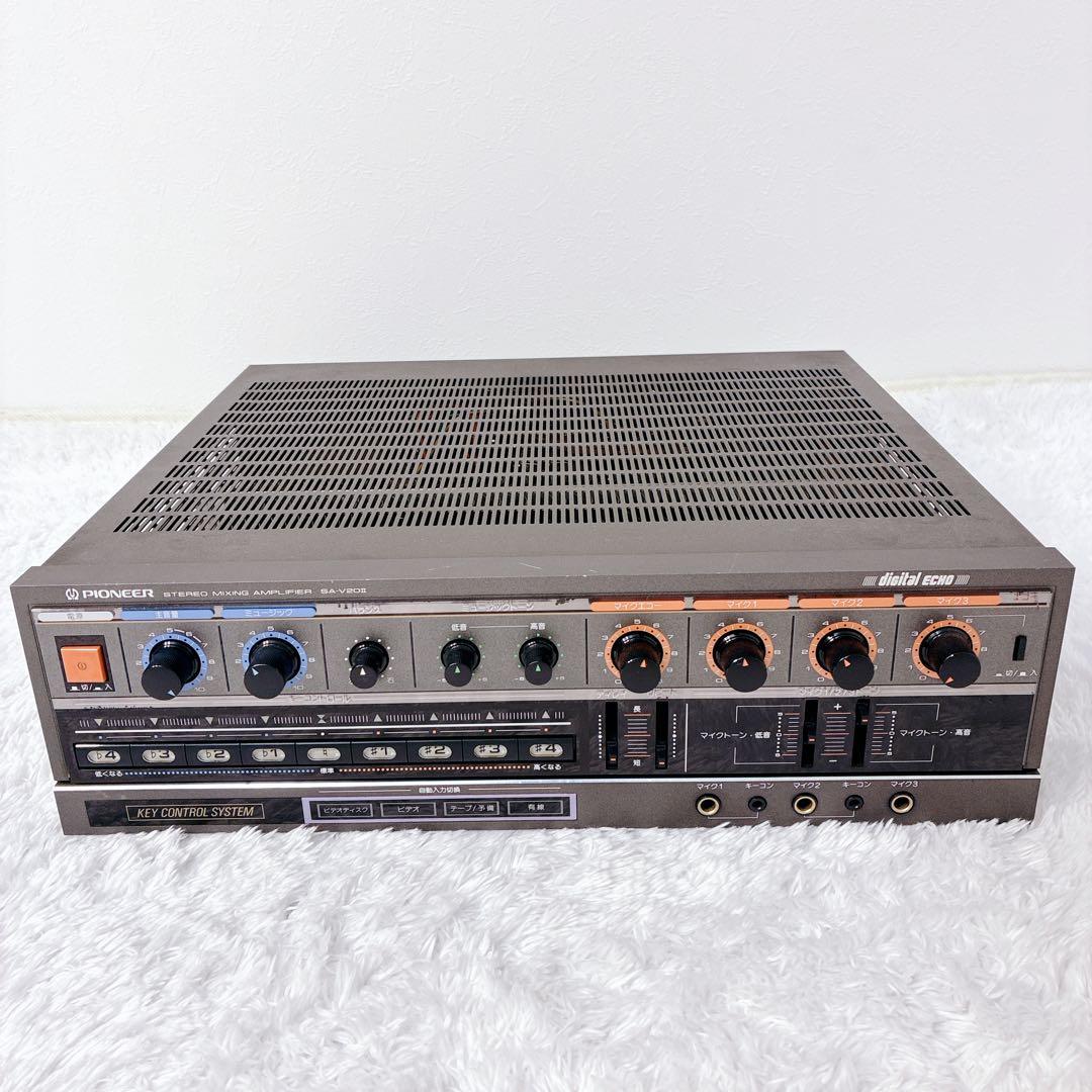 Pioneer パイオニア SA-Ｖ20 II 業務用カラオケアンプ 動作品