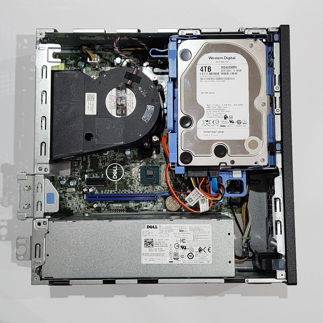 デル Optiplex 3070★i7★32G★新品SSD 2T+4T【美品】