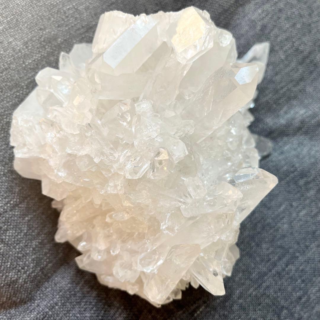 アーカンソー産　水晶　パワーストーン　大型　1.4キロ　希少　重量サイズ