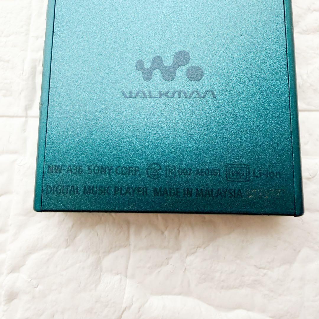 美品SONYウォークマンWALKMAN NW-A36 32GB ビリジアンブルー