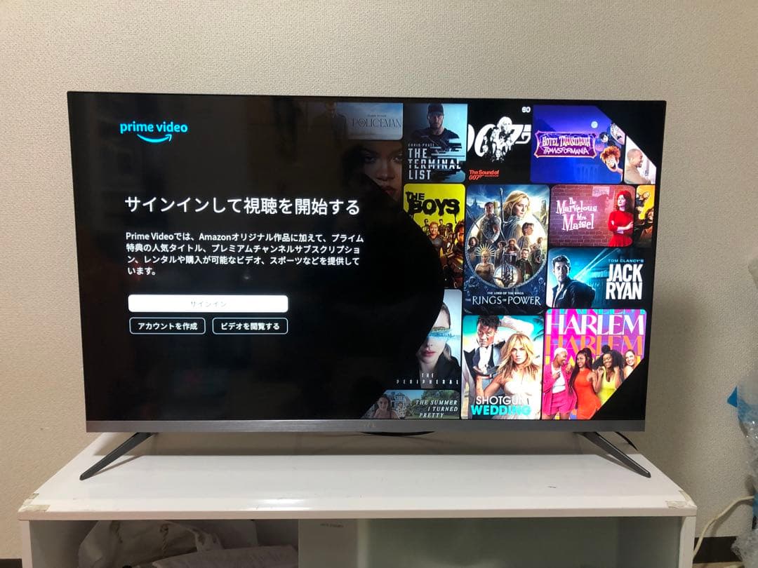 TCL 43V型 Android TV 4K液晶テレビ 43P8B