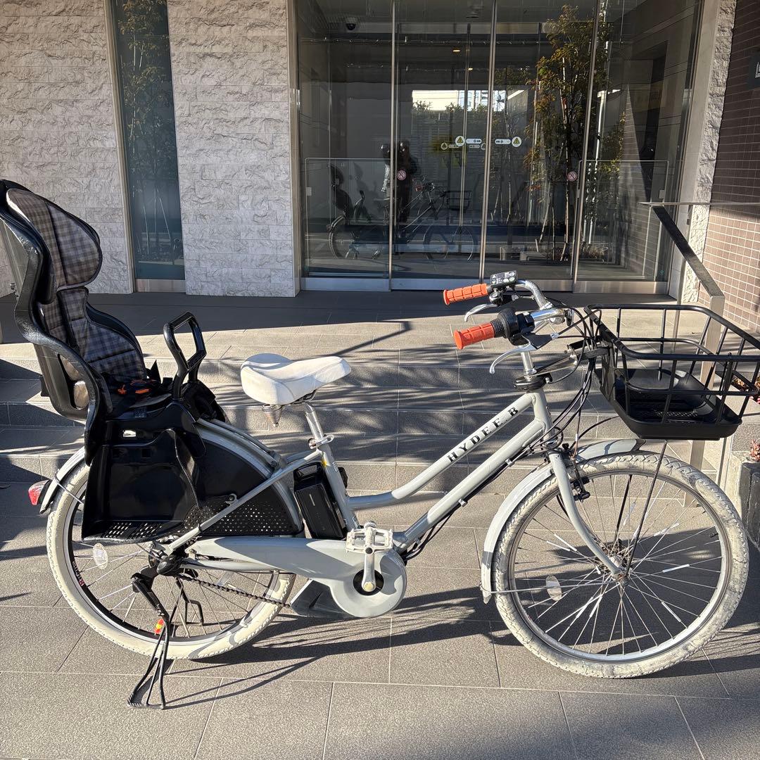 電動アシスト自転車(BRIDGESTONE HYDEE :B)12.8AH です