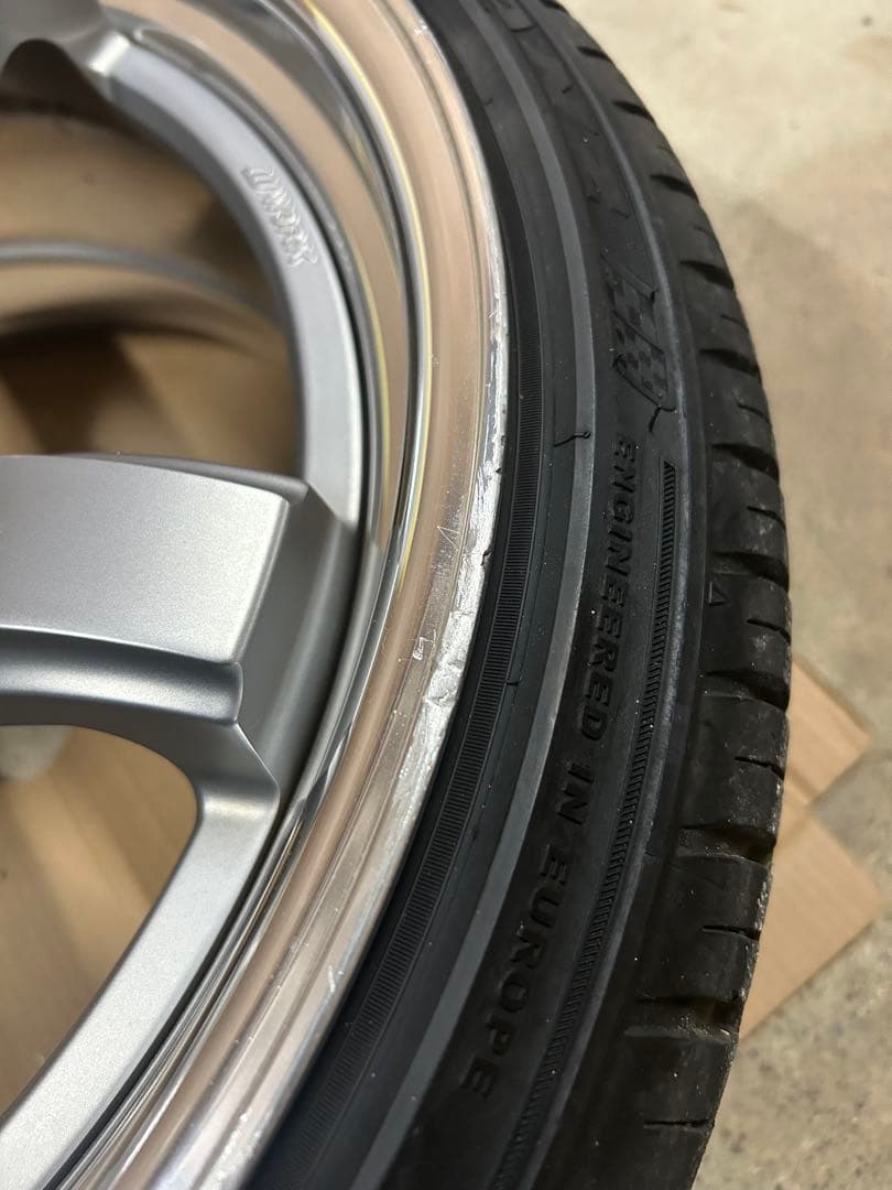 た*様 WORK T5R 2P goodgun限定色19in9J+38 ホイール