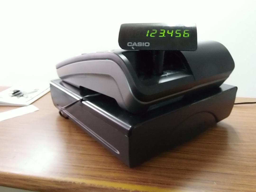 設定無料 CASIO TE-2500-15S レジスター 250817