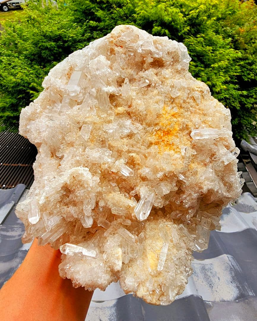 約2kg以上あり‼️ 宮崎産 水晶クラスター