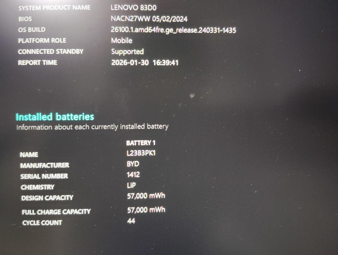 【中古】Lenovo IdeaPad Slim 5i Gen 9 15.3型