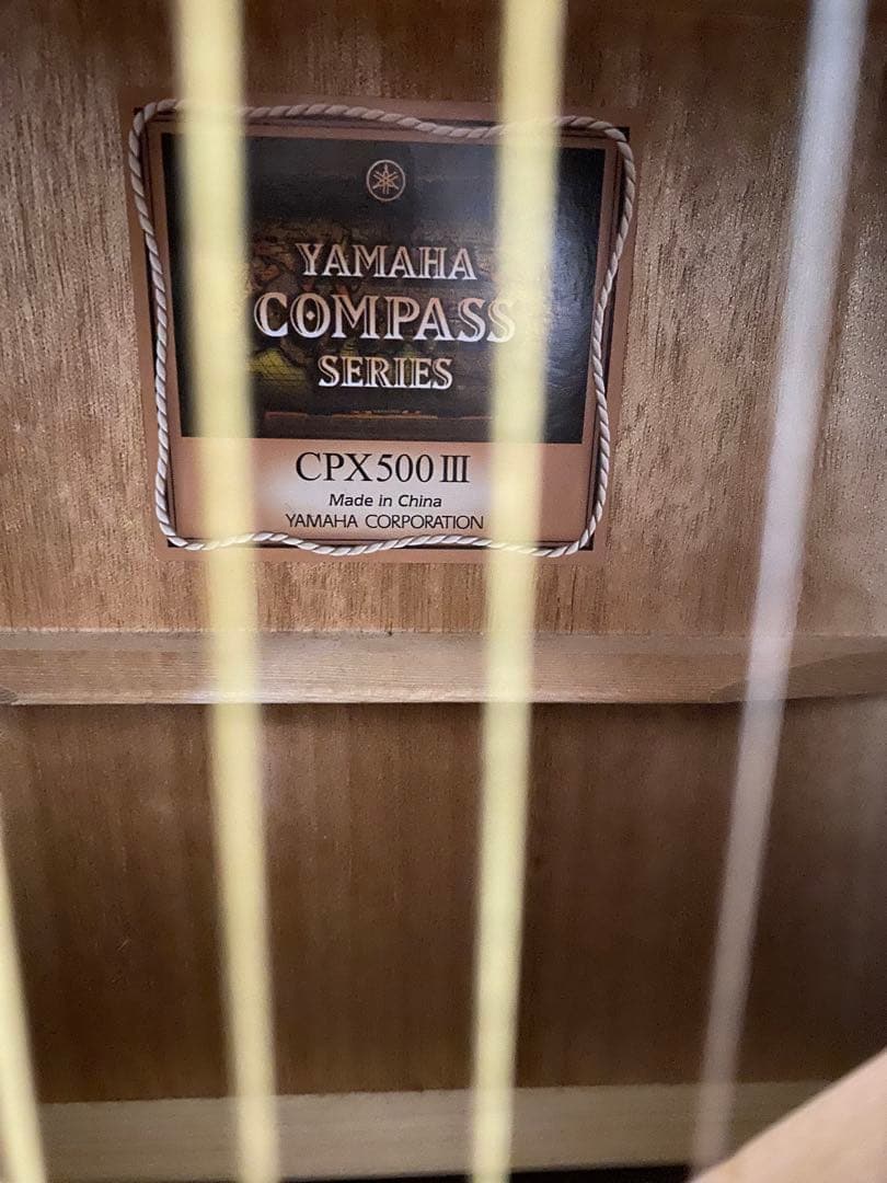 YAMAHA cpx-500Ⅲ エレアコースティックギター