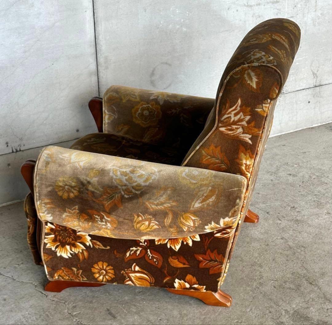 ꧁✿✿✿꧂金華山 ヴィンテージ 70s ミッドセンチュリー ソファ　サンフェード