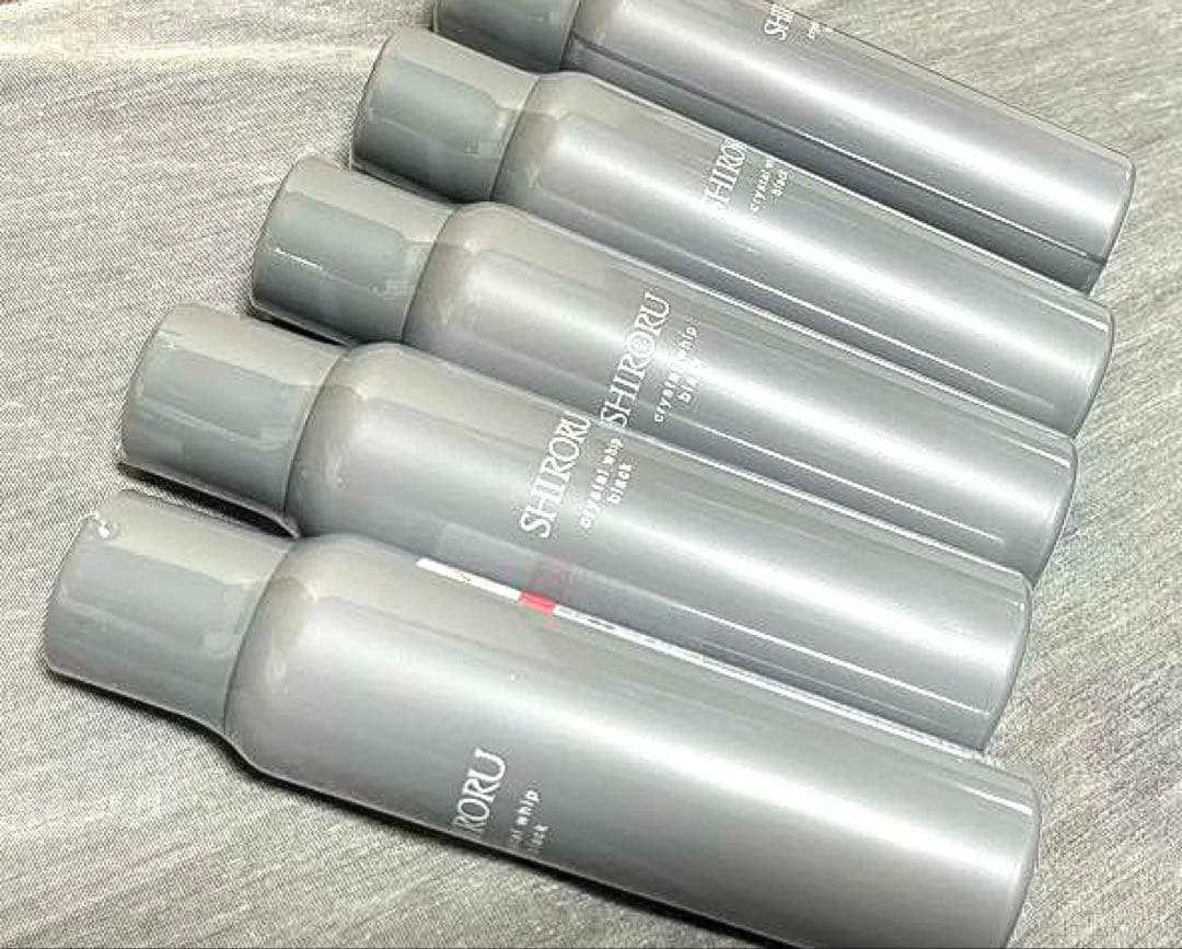 SHIROKU クリスタルホイップブラック120g 5本セット