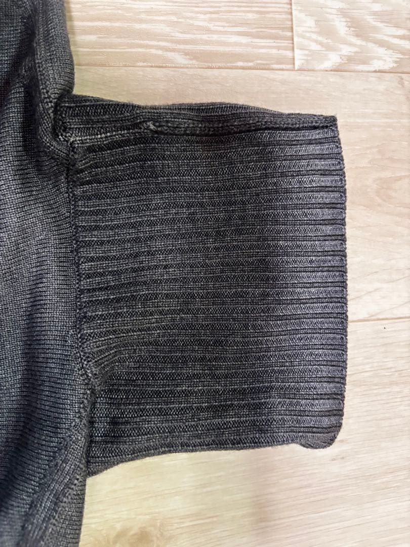 【ドルモア】ニット エクストラファインメリノウール グレー 46