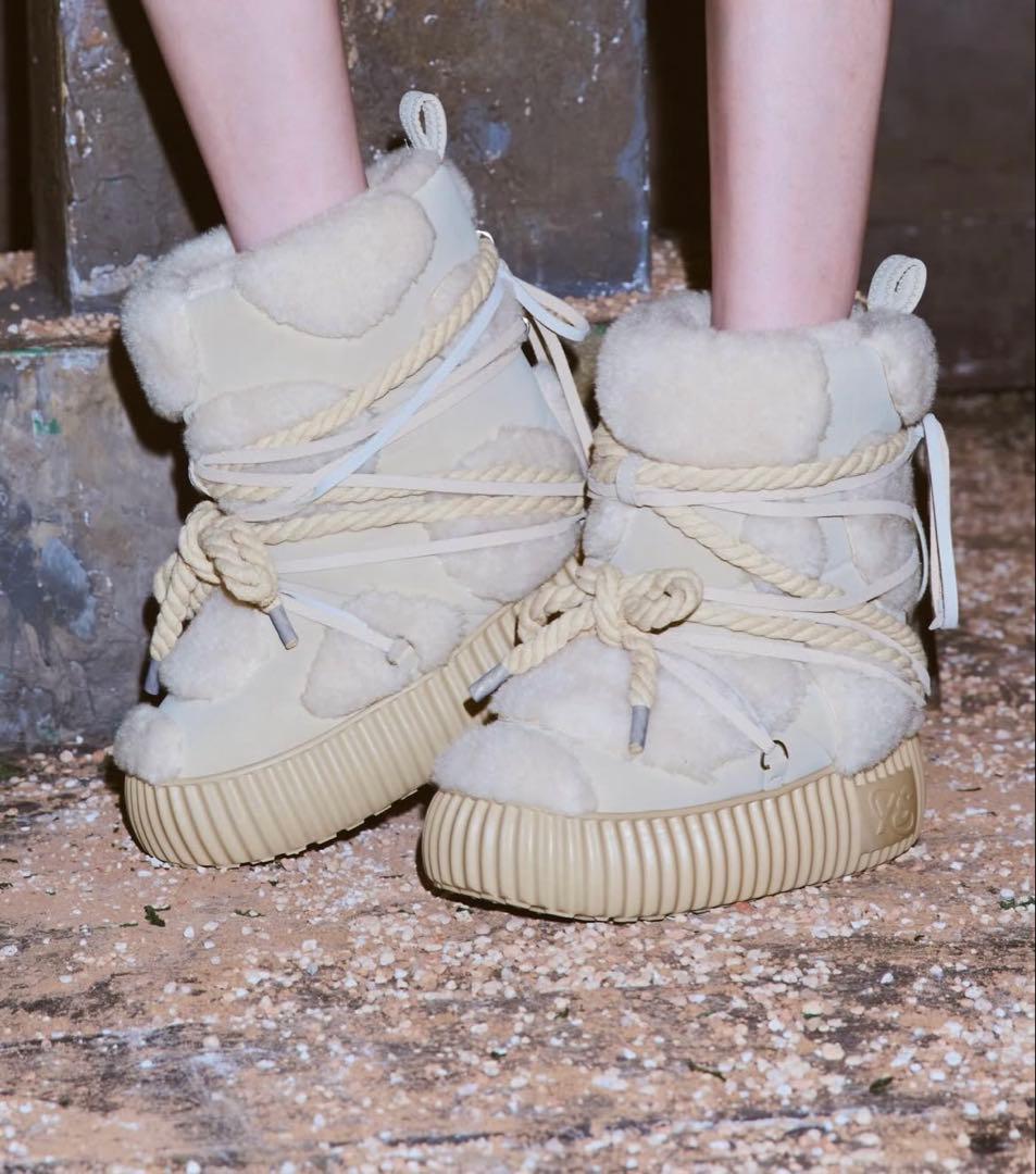 yellow ファームートンブーツ