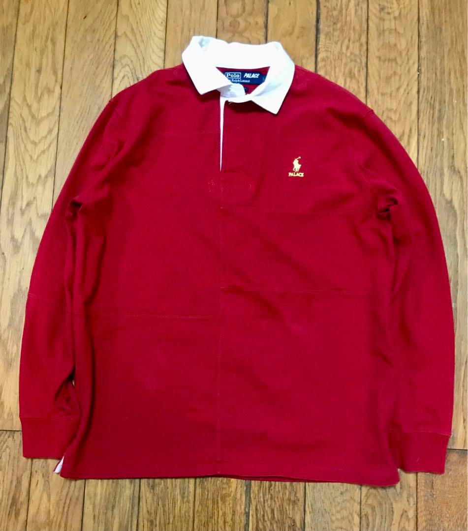 トップス PALACE POLO RALPH LAUREN PIECED RUGBY