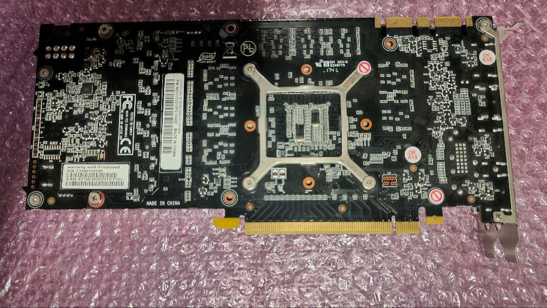 PALIT GTX 1070 DUAL 8G 動作確認済み