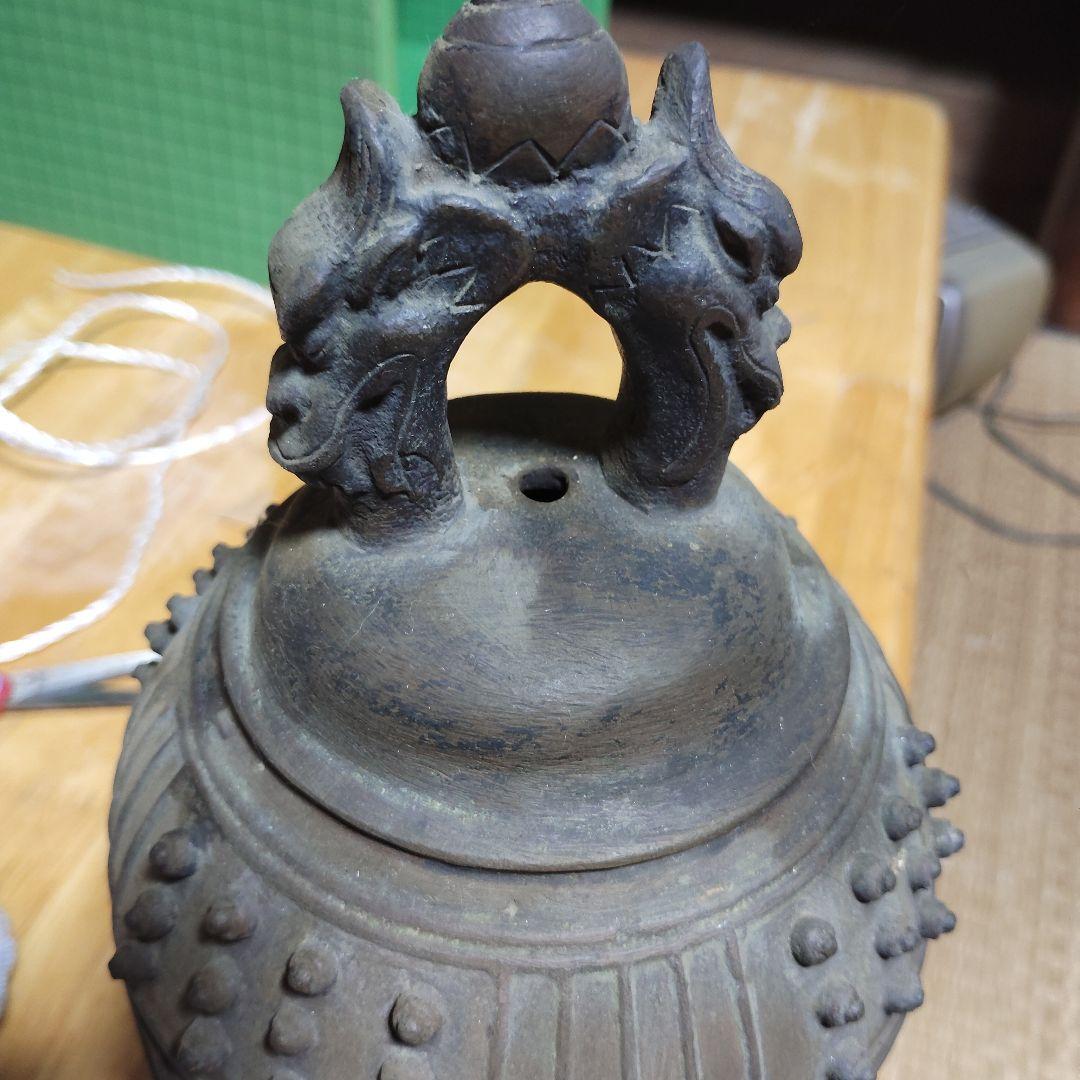 半鐘 アンティーク 金属製 約20cm