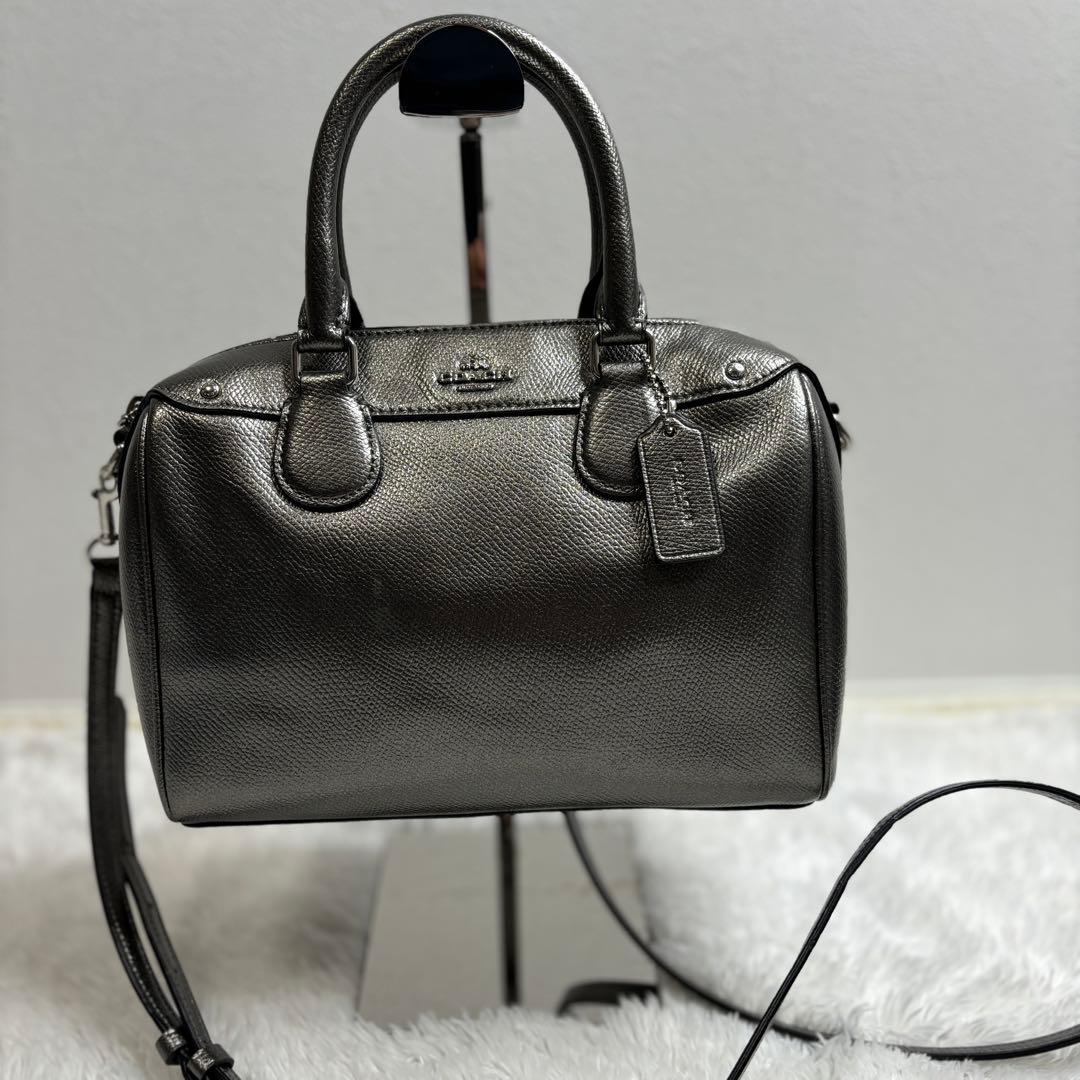 COACH コーチ 2WAY ショルダーバッグ 56125 ミニボストン