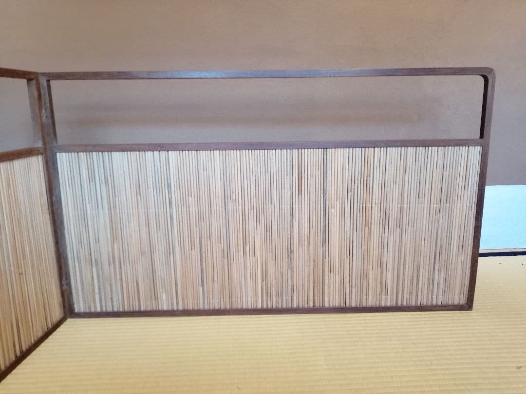 【茶道具】あじろ風炉先屏風　風炉先212