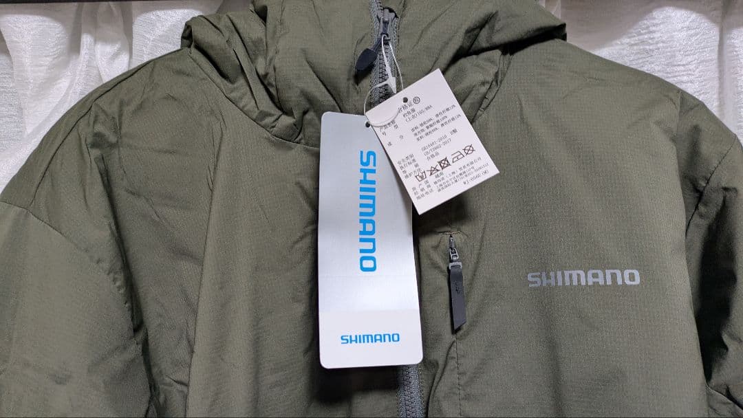 シマノ アクティブインサレーションジャケットカーキ Mサイズ