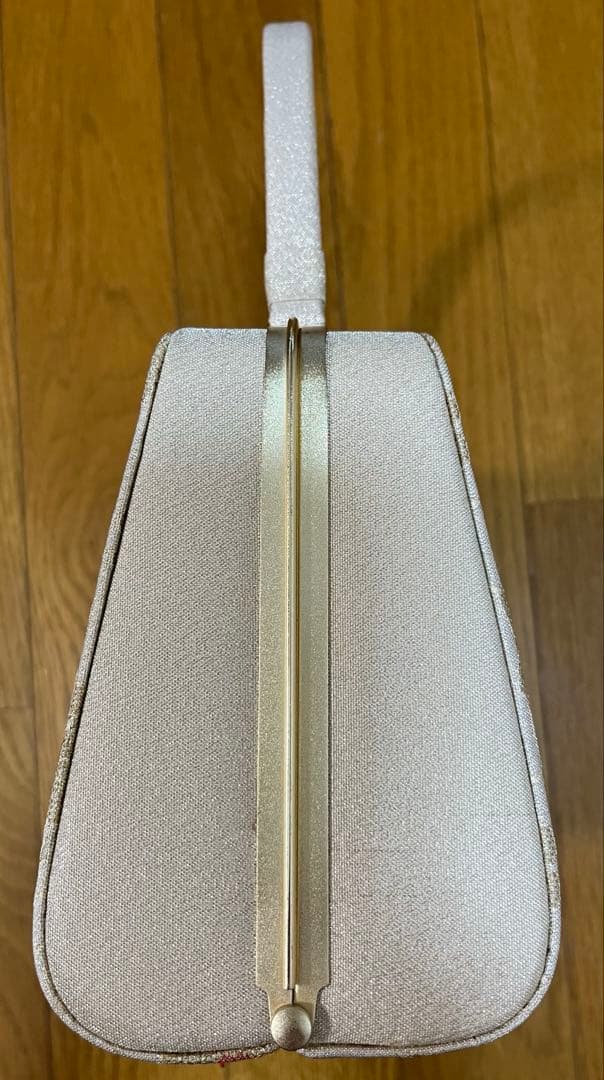 激安！！本革＆絹使用花柄刺繍和装用バッグと草履セット