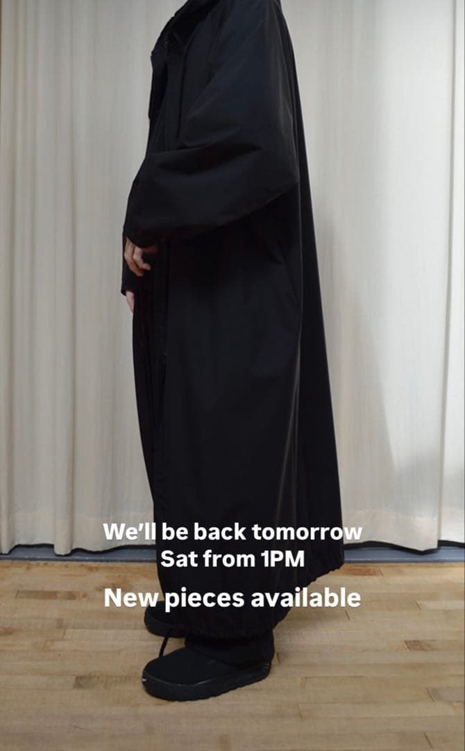 COMOLI 25ss レインコート スタイリスト私物 apresse