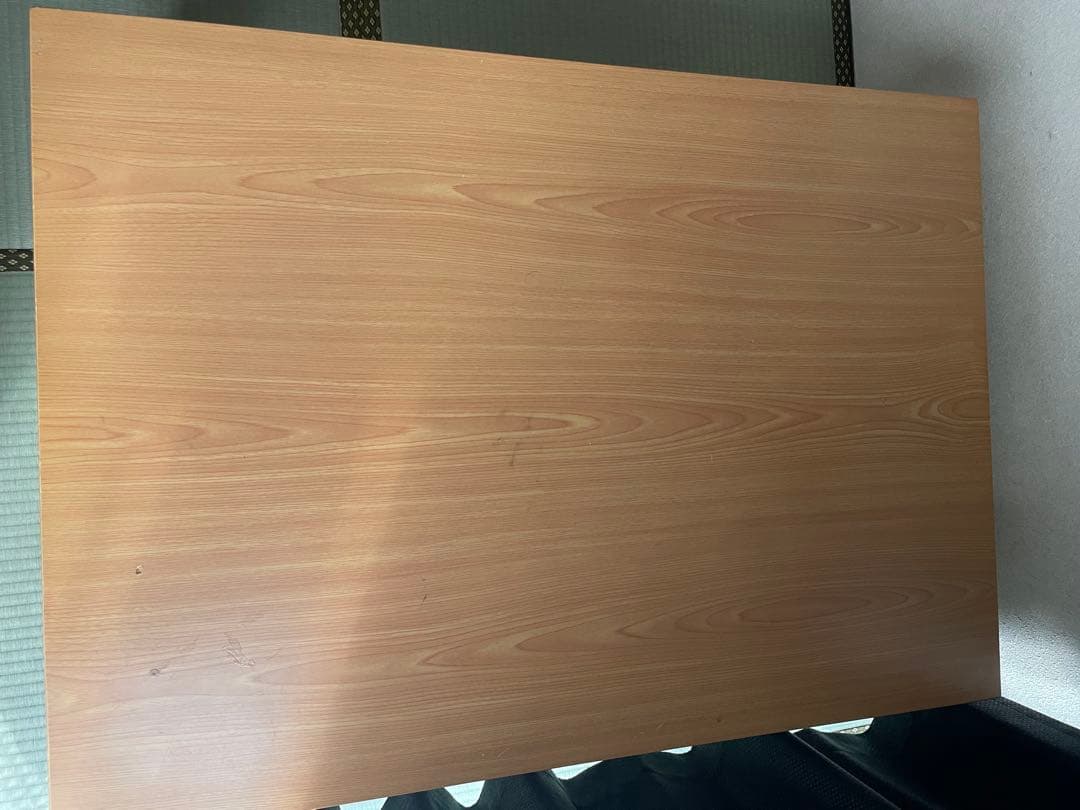 ニトリ　木目調 長方形　こたつ