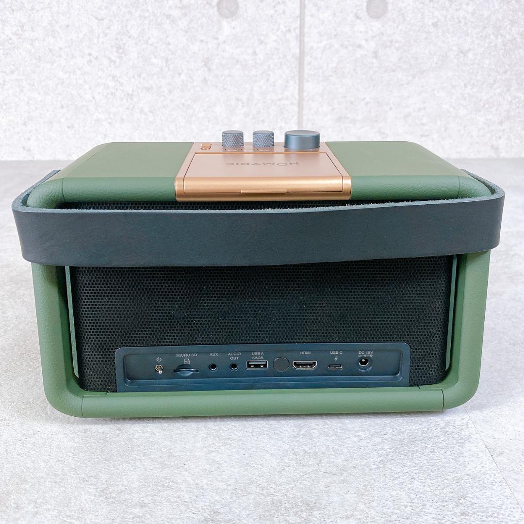 NOMVDIC X300 ポータブルLED プロジェクター