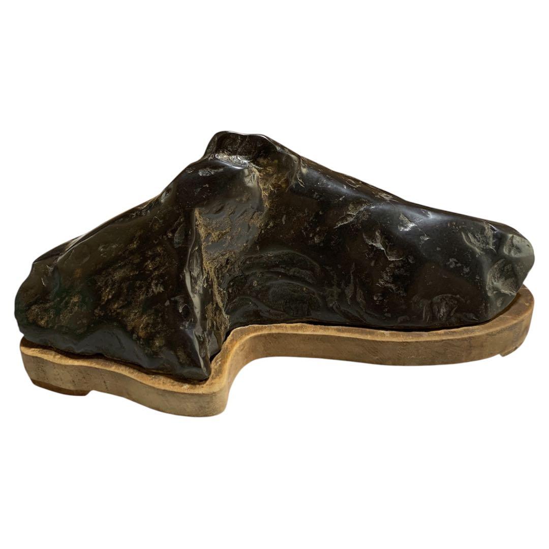 只見川石 鑑賞石 水石 盆石