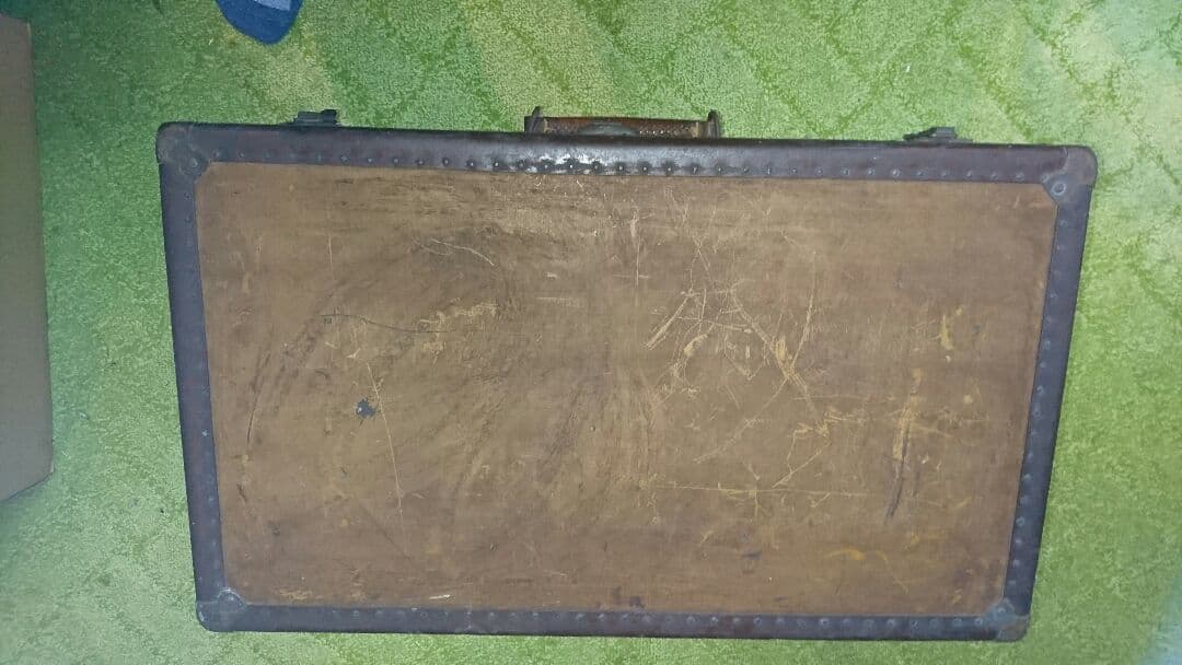 アンティークトランクケース 鍵付き