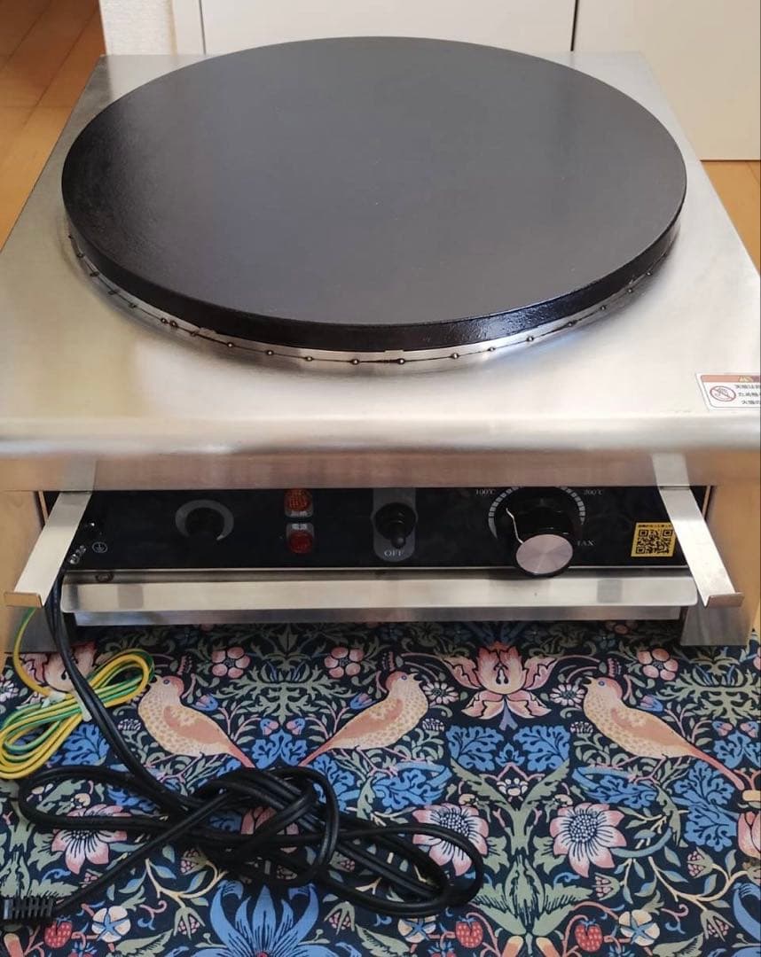 電気クレープ焼器 安吉 PRO-40CRP-D 100V