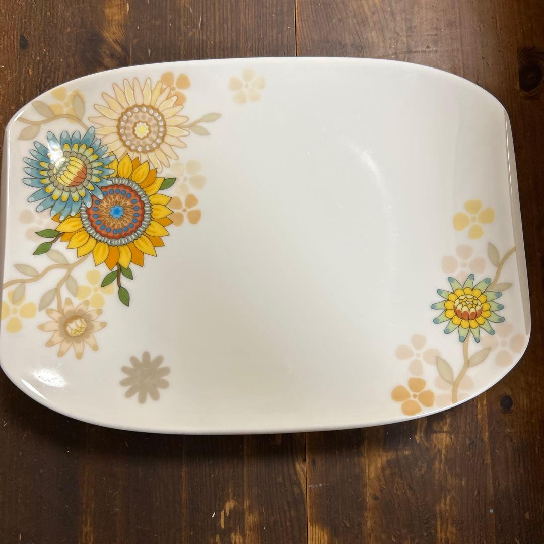 Villeroy＆Bochビレロイ&ボッホ エリアントス プレートひまわり 3枚