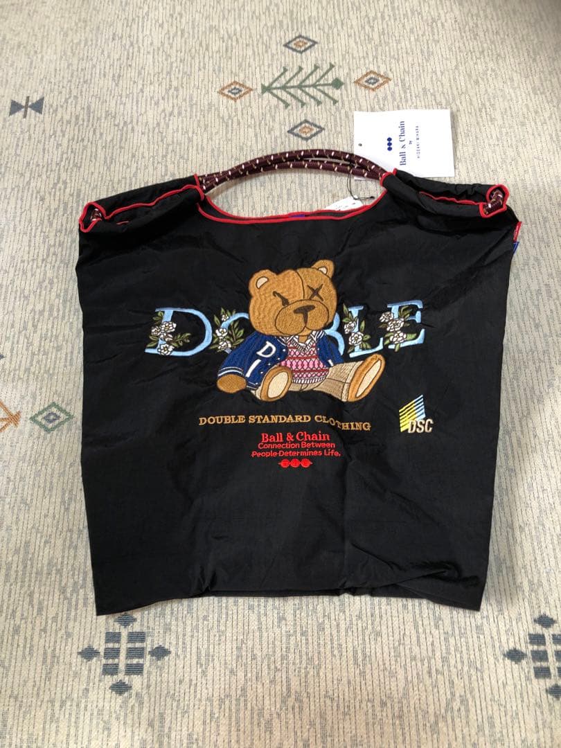 新品タグ付き ボール&チェーン エコバッグM、Sの2個セット