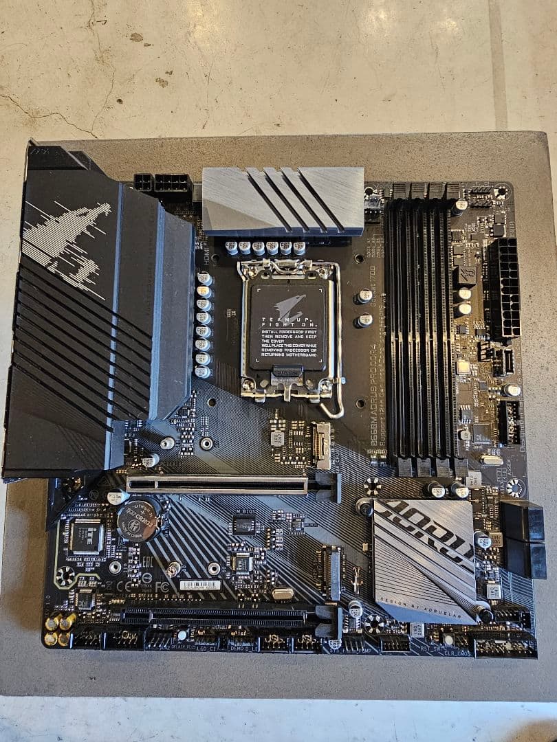 B660M AORUS DDR4 32GB ×2 メモリー&マザボセット