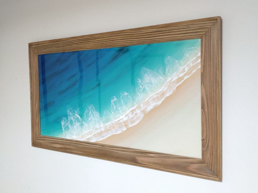 NOBU☆レジンアート(Okinawa Blue・1040×590)