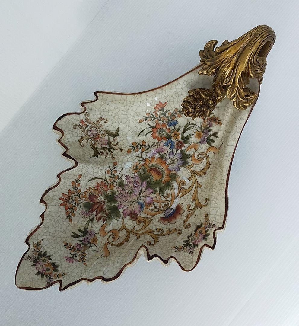 ヴィンテージ 脚付き皿 飾り皿