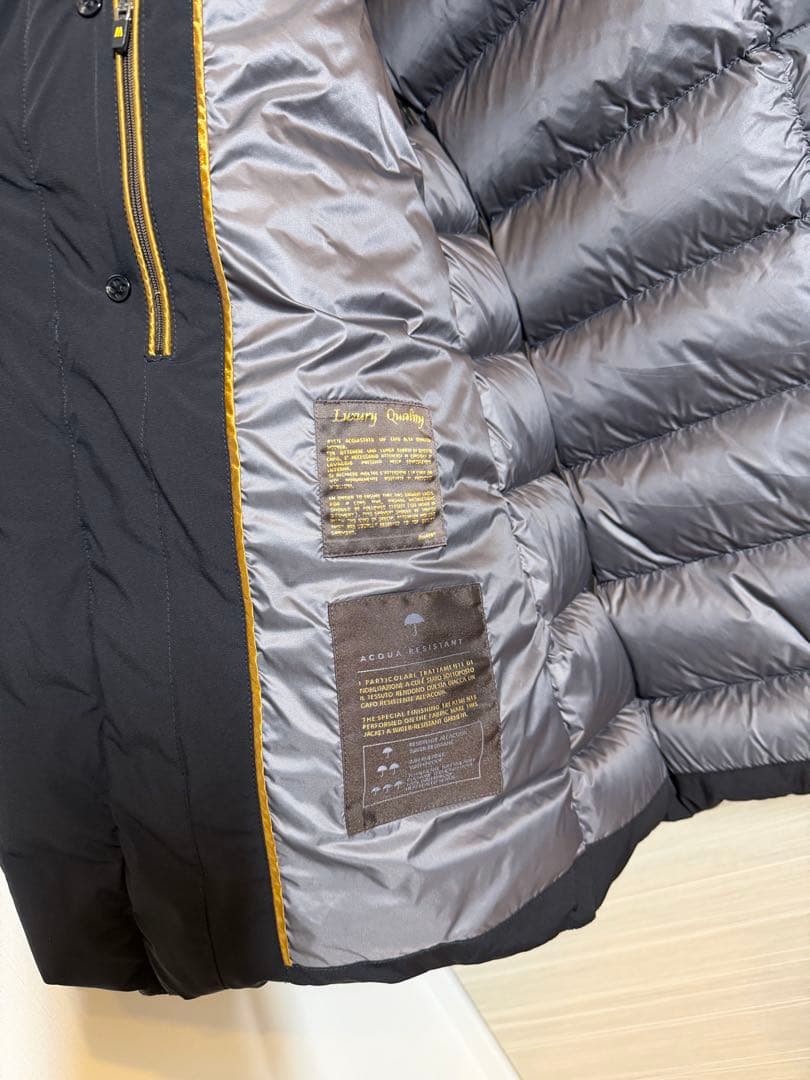 ★極美品‼️MOORER FLORIO-KN 48ブラック ダウンジャケット