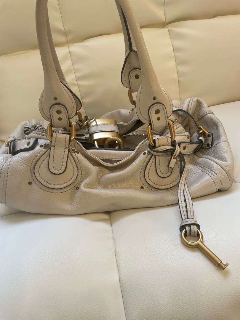 99Chloe パディントン　バッグ　白